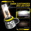 Helles Auxito LED-Chip, der das Lichtmuster einer Halogenbirne nachahmt.