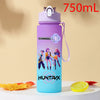 KPOP Demon Hunter 750ml Plastic Water Bottle