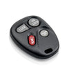 A black replacement remote car key fob with buttons labeled LOCK, UN LOCK, and REAR 2X.