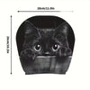 Cute Orange Cat Print Car Headrest Pillow Covers (Pair)
