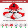 Replacement Microfiber Mop Head & Adjustable Handle for Spin Mop Systems