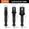 Socket Wrench Adapter & Reducer Kit (1/4" to 1/2" Drive)