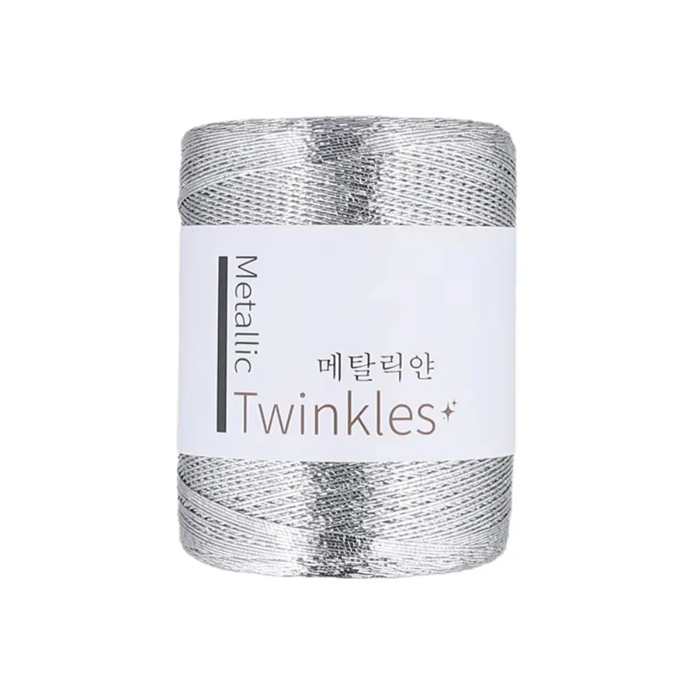 Metallic Sparkle Yarn for Knitting and Crochet