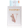 Elegant Rose Gold Passport Cover