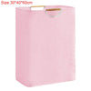 Foldable Cotton Laundry Basket with Handles