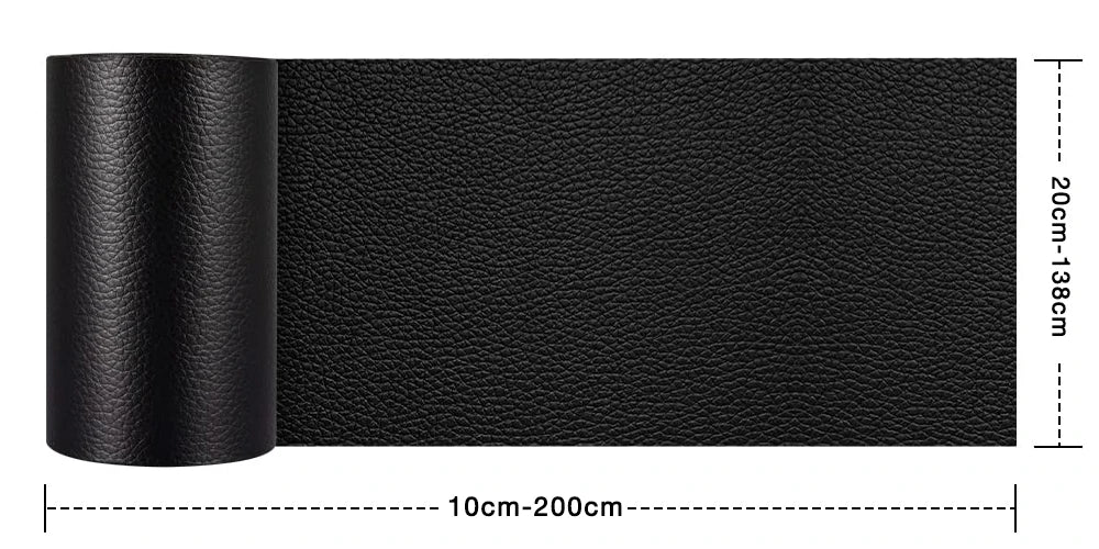 Self-Adhesive Leather Repair Patch Tape for Sofas, Car Seats & More