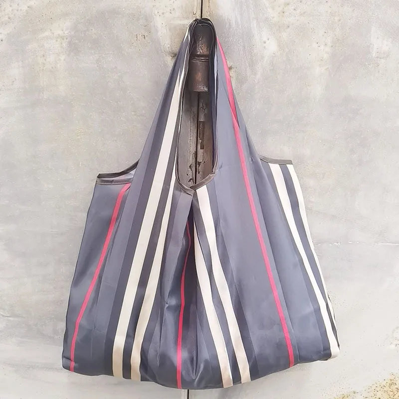 Foldable Eco-Friendly Shopping Bag with Cartoon Print