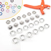 Metal Snap Fastener Kit with Hand Press Pliers & Storage Box