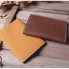 Genuine Leather Passport Holder with Card Slots