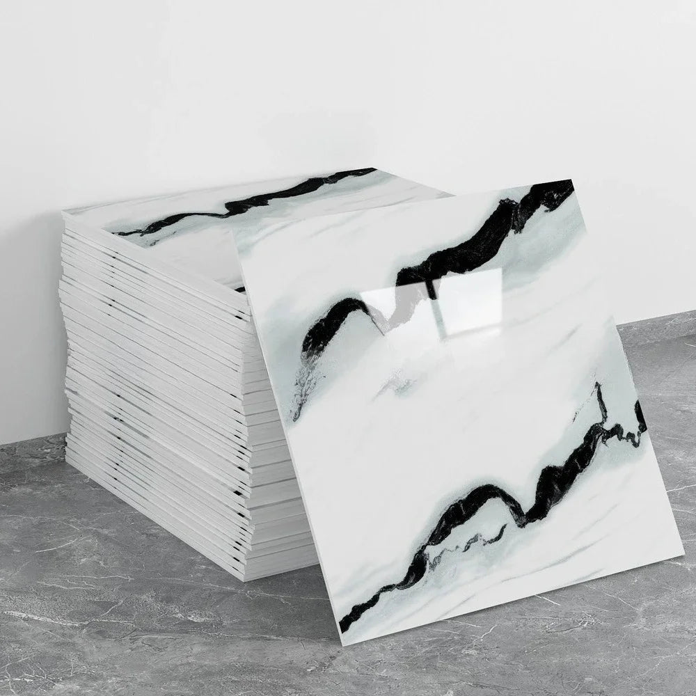 Waterproof Marble Peel and Stick Wall Tiles