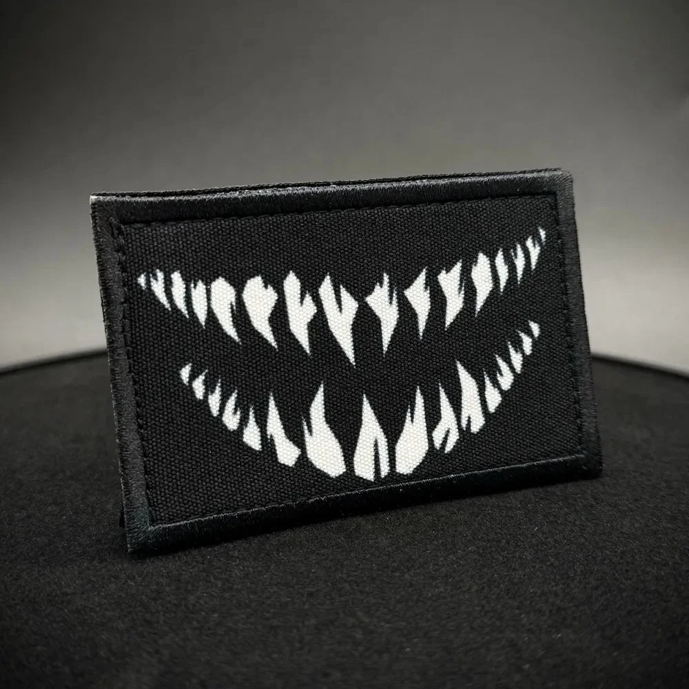 Devil Teeth Morale Patch – Hook & Loop Tactical Emblem