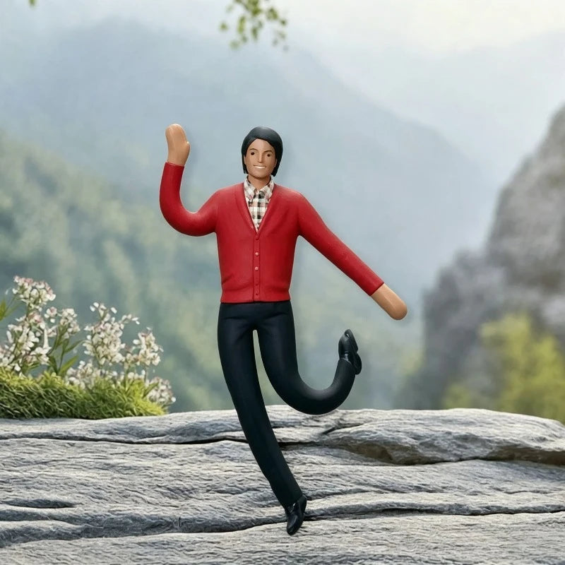 Michael Jackson Bendable Plush Doll with Wire Frame