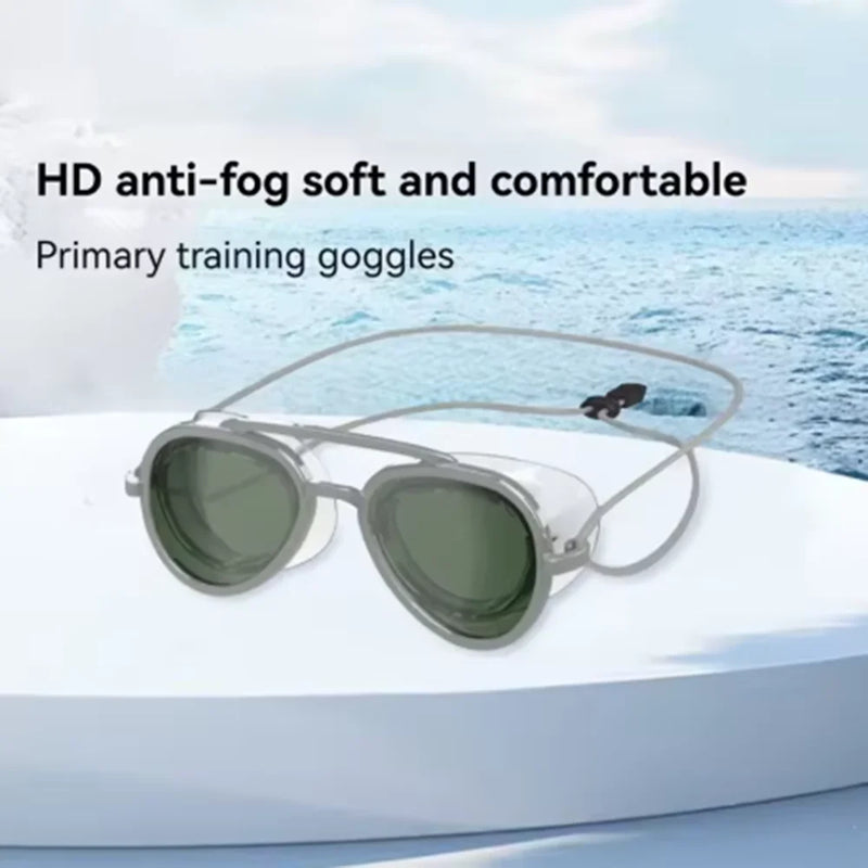 Vollbild-Schwimmbrille mit Anti-Beschlag-Beschichtung