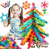 Snowflake Interlocking Building Blocks for Creative Play