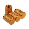 Aluminum Tire Valve Stem Caps – Set of 4