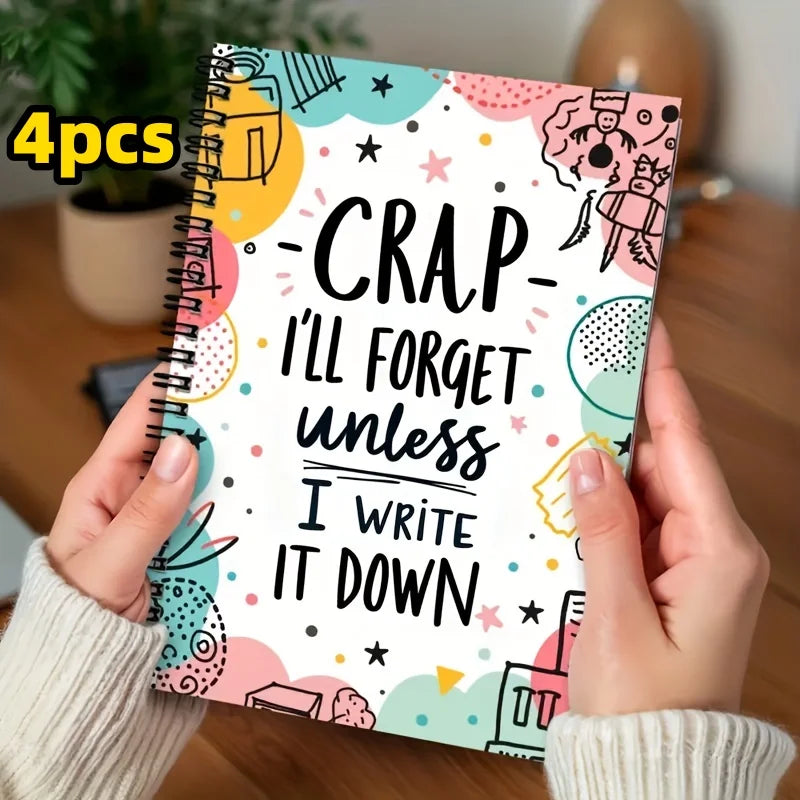 Inspirational Spiral Notebooks with Vivid Cover Design