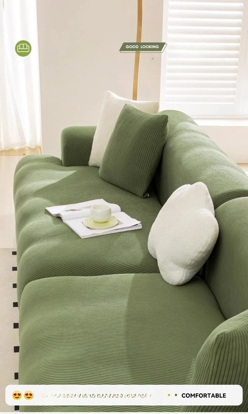 Elastic Stretch Sofa Cover with Non-Slip Backing