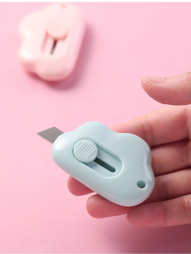 Cloud Mini Safety Cutter – Compact Letter Opener & Box Cutter