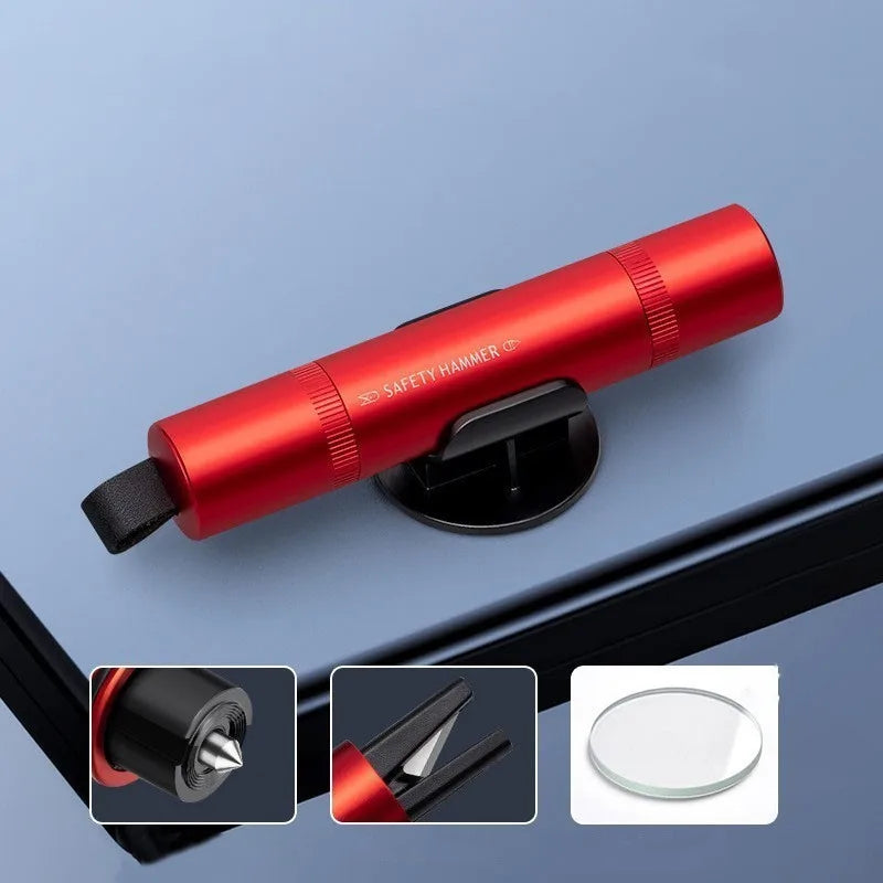 Universal Car Anti-Theft Steering Wheel Lock with Braided Steel Cable