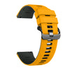 Yellow silicone watch band and protective case for a Redmi Watch Active 5 or Watch 5 Lite