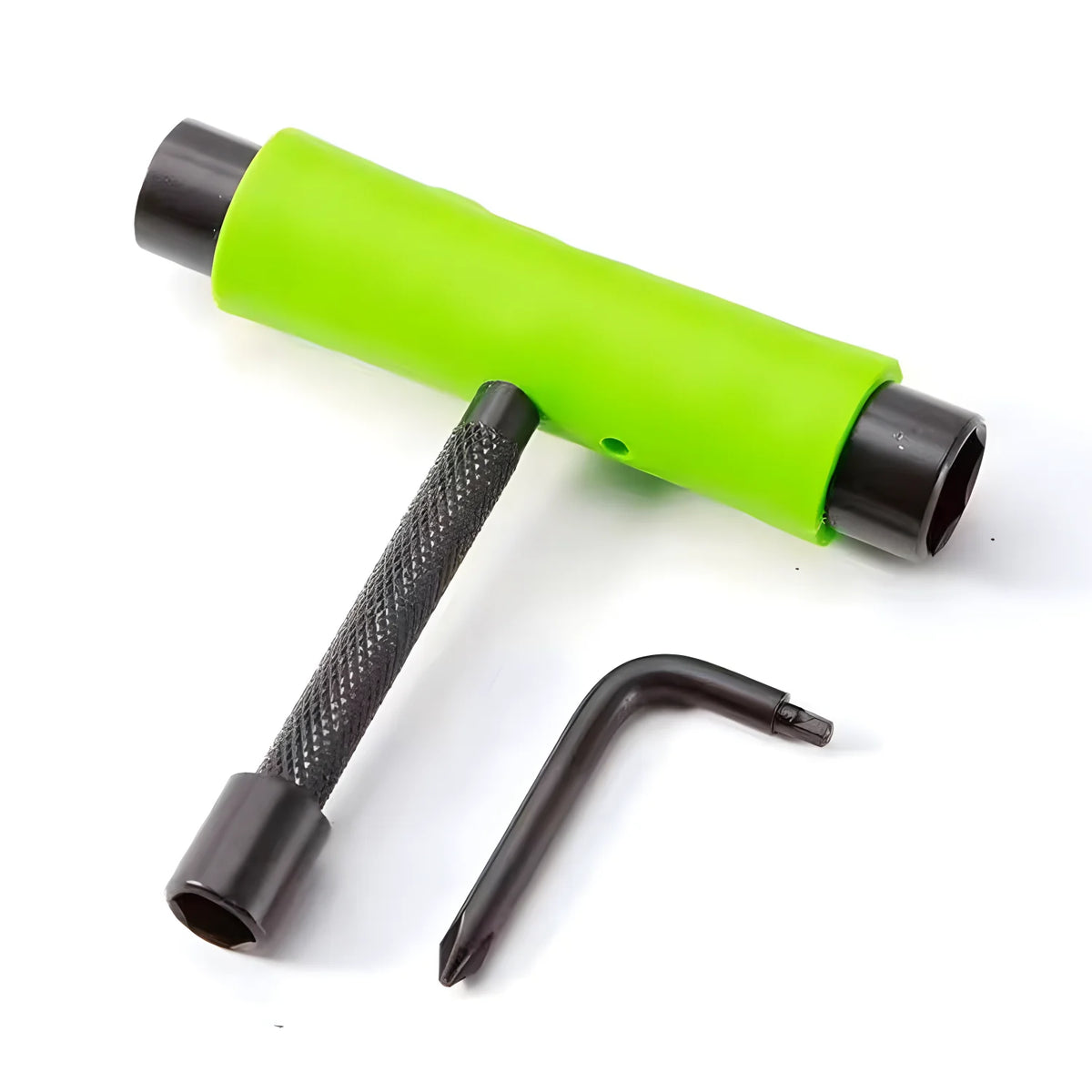 Multi-Function Skateboard T-Tool with Allen Key and Phillips Screwdriver