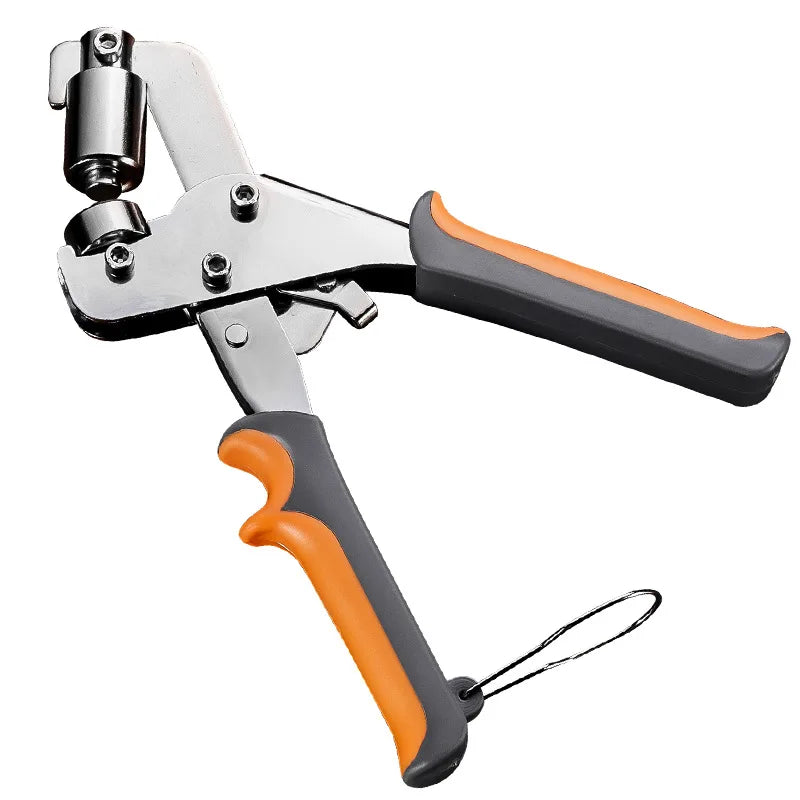 Heavy-Duty Grommet Pliers Kit for Leather & Canvas