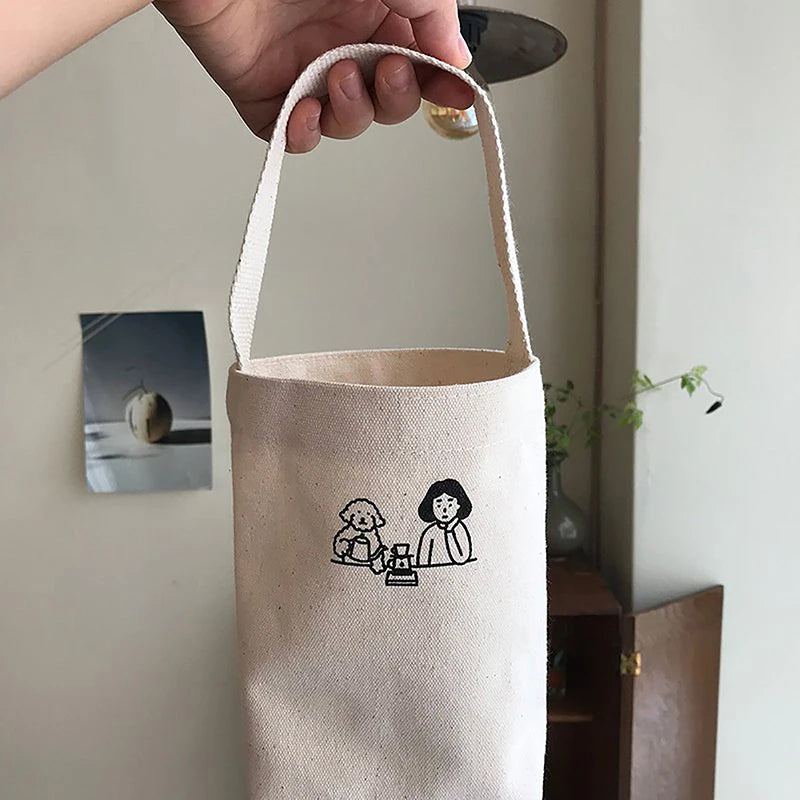 Sac Tote en Toile pour Bouteille