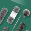 A cleaning set featuring various multi-head replacement tools for cleaning and dust removal.