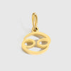 Stainless Steel Zodiac Constellation Pendant