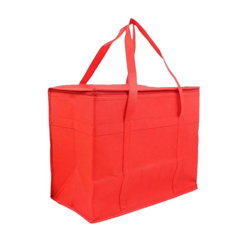 Large Capacity Insulated Grocery Bag – Foldable & Reusable Thermal Cooler Tote