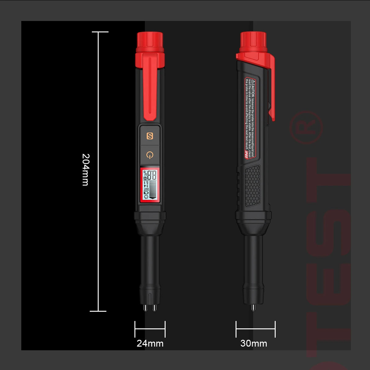 Digital Brake Fluid Tester with Backlit Display