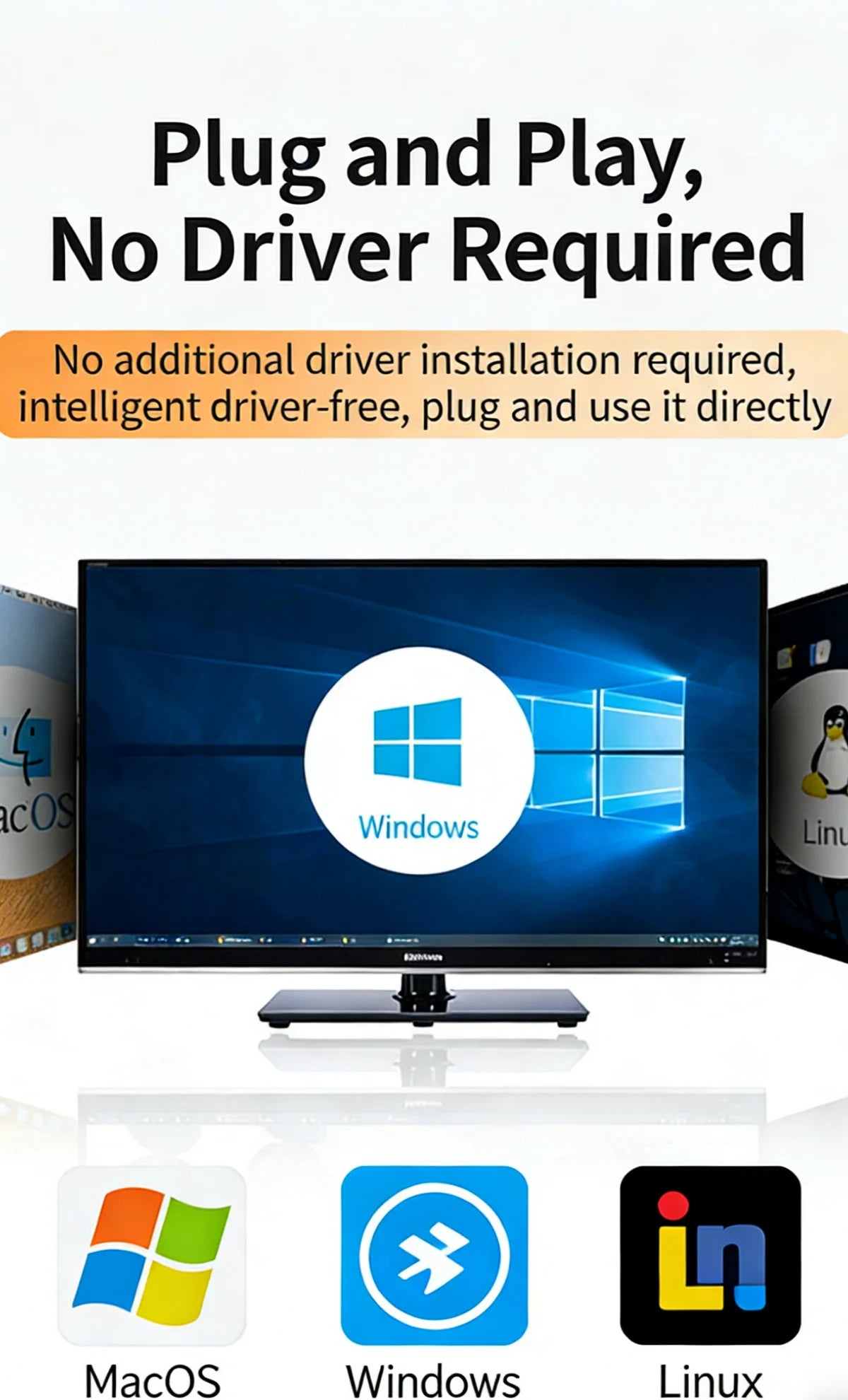 8-in-1 USB-C Hub with 4K HDMI, Gigabit Ethernet, and SD/TF Card Reader