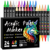 Dual-Tip Acrylic Paint Markers