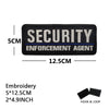 Reflective IR Security Patch with Hook & Loop Backing