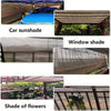 Brown PE Shade Cloth with Grommets
