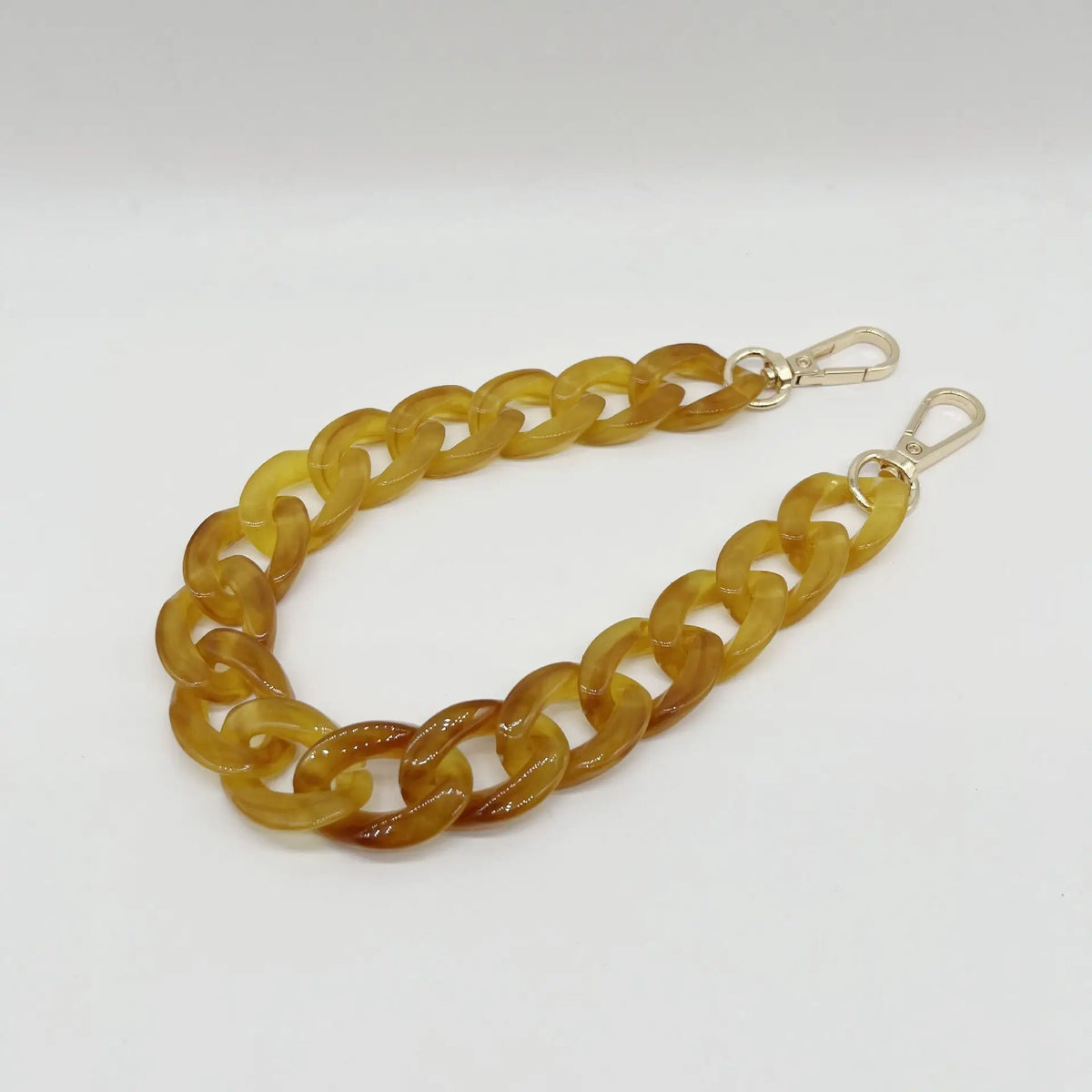 Vibrant Acrylic Bag Chain – Multicolor Shoulder & Phone Strap