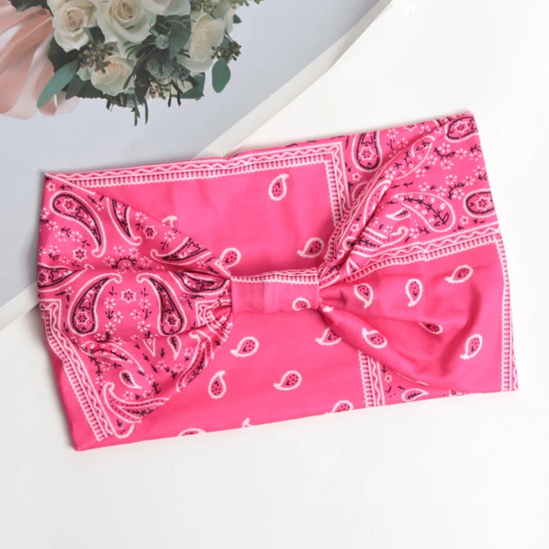 Bohemian Elastic Headbands for Hair & Yoga