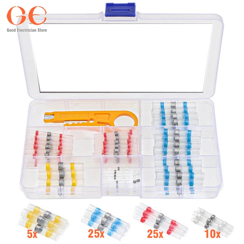 Waterproof Solder Seal Wire Connectors Kit