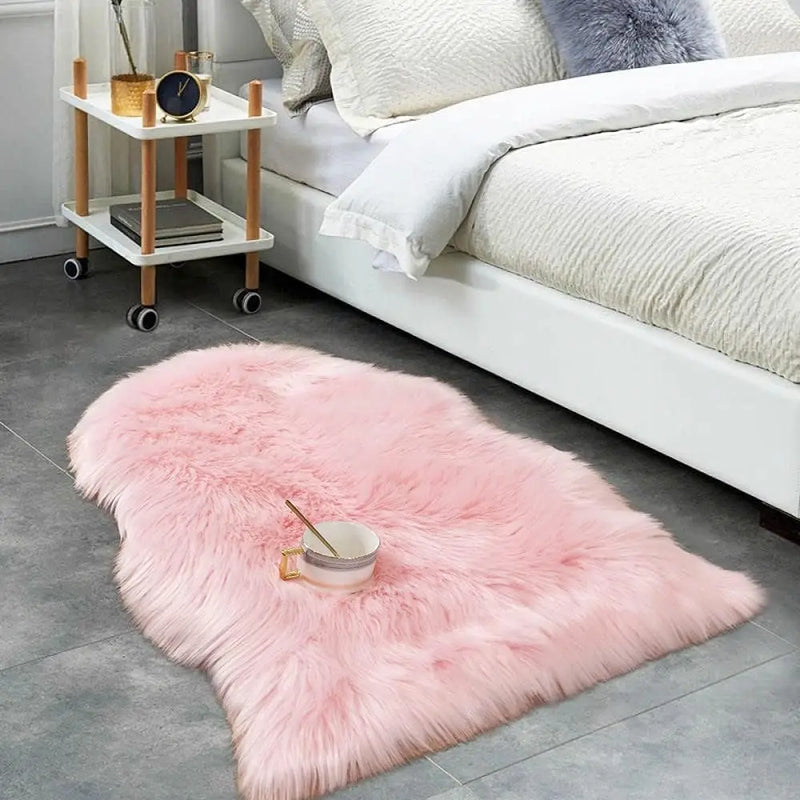 Luxury Shaggy Faux Fur Rug