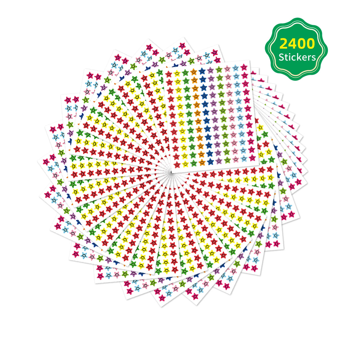 Animal Reward Chart Set with Stickers for Kids