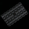 Transparent Removable Adhesive Hooks for Cable Management