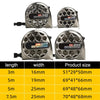 Stainless Steel Retractable Tape Measure – Anti-Corrosion, Easy-Read, Ideal for Woodworking