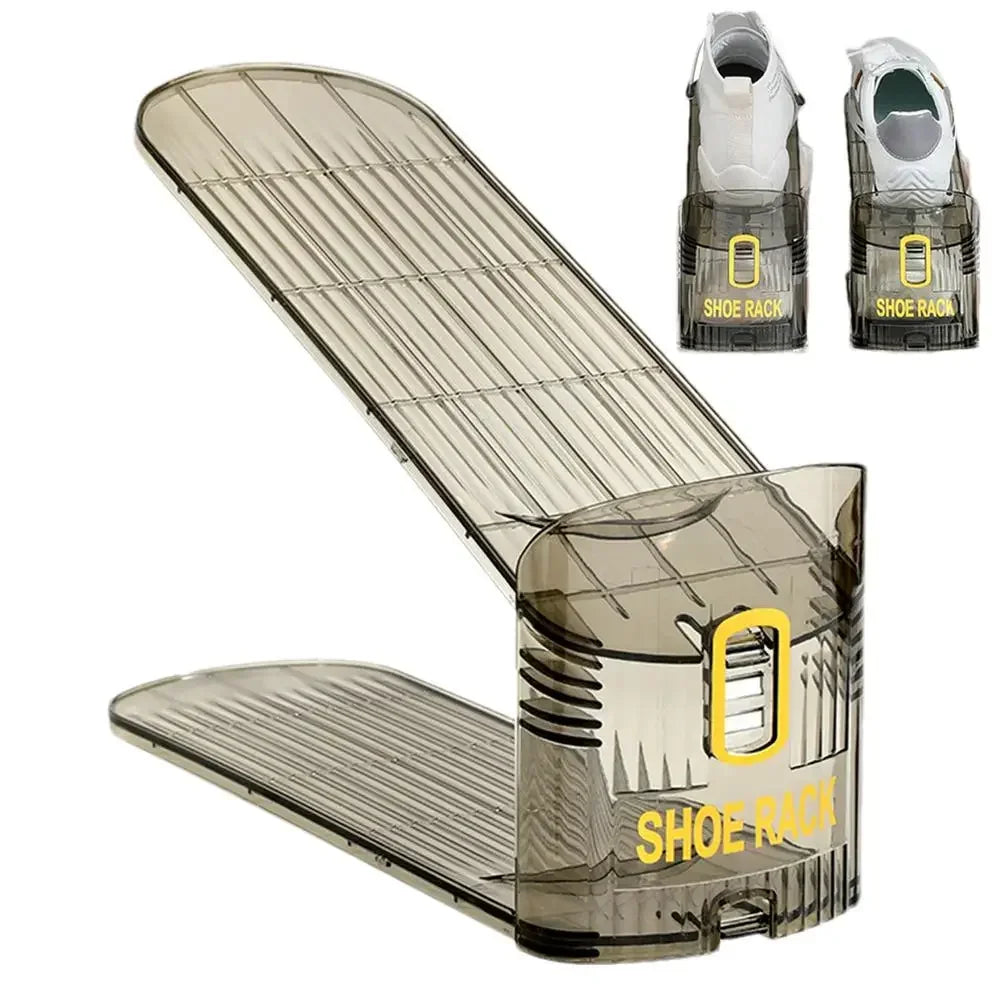 Adjustable Foldable Shoe Organizer Rack