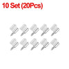 Self-Tapping Shelf Support Pins with Non-Slip Silicone Sleeves