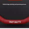 Carbon Fiber Leather Steering Wheel Cover for Infiniti Models