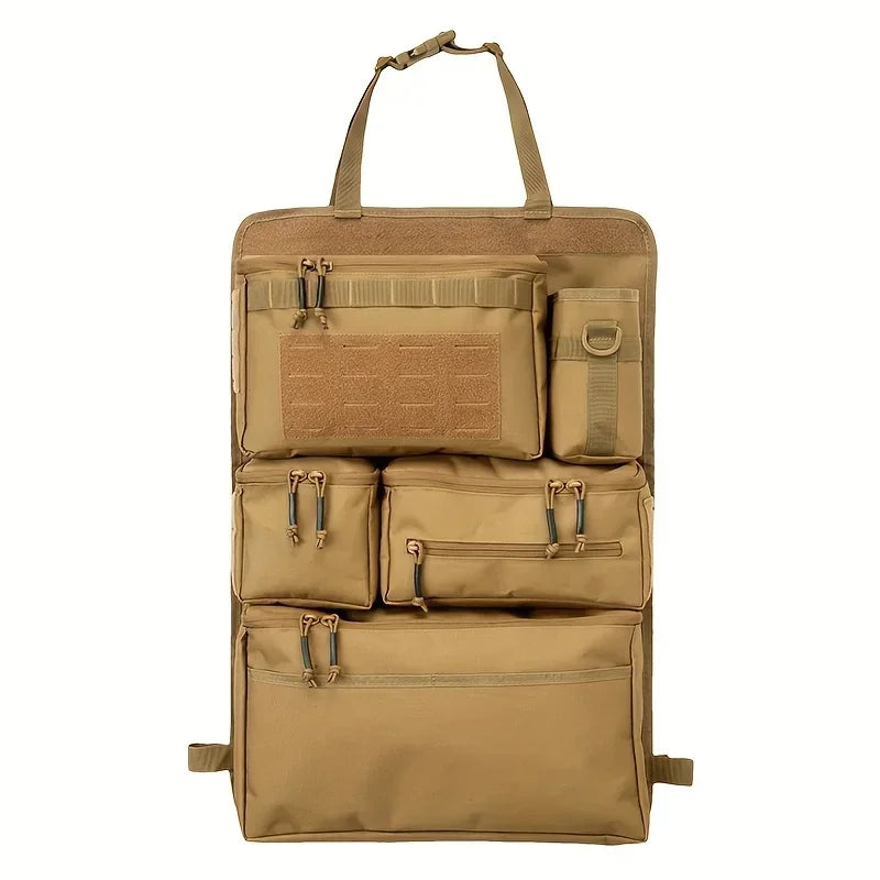 Car Rear Seat Organizer with Hanging Storage