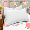 Matte Solid Color Pillowcase with Envelope Closure