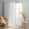 Sheer Chiffon Curtains with Light Filtering | Elegant Tulle Drapes