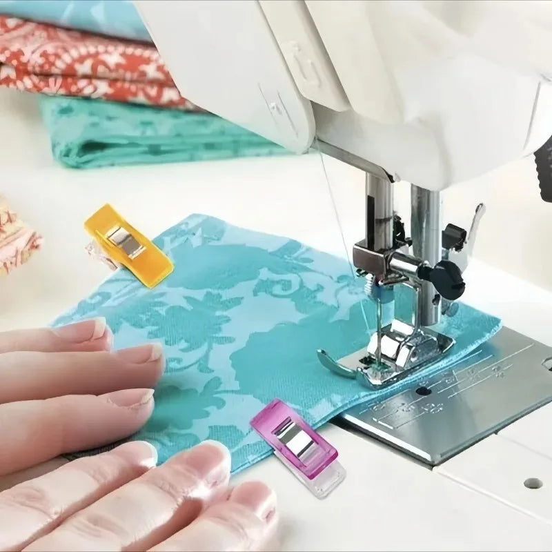 Colorful Multi-Purpose Sewing Clips for Crafting and Binding