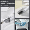 Silicone Toilet Brush with Wall-Mount Holder